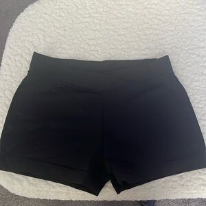 Black shorts from Danskin